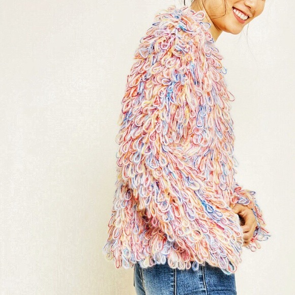 Colorful Fringe Sweater - Picture 5 of 7